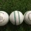 White Genuine Leather hard ball Pack of 6 for Cricket 4 Piece Hard Ball Hand Made