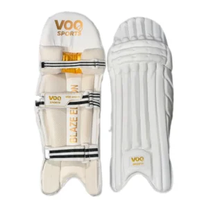 VOO Blaze Edition - Batting Pads - White Leg Guards
