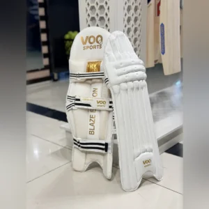 VOO Blaze Edition - Batting Pads - White Leg Guards