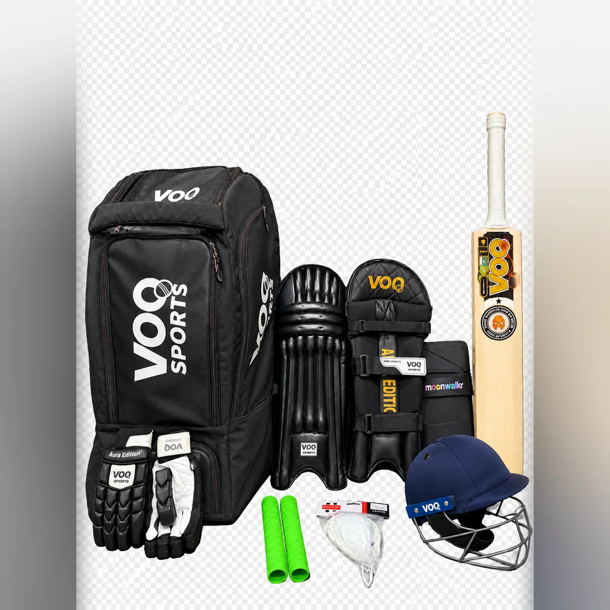 VOO Premium Cricket Kit - Black Edition